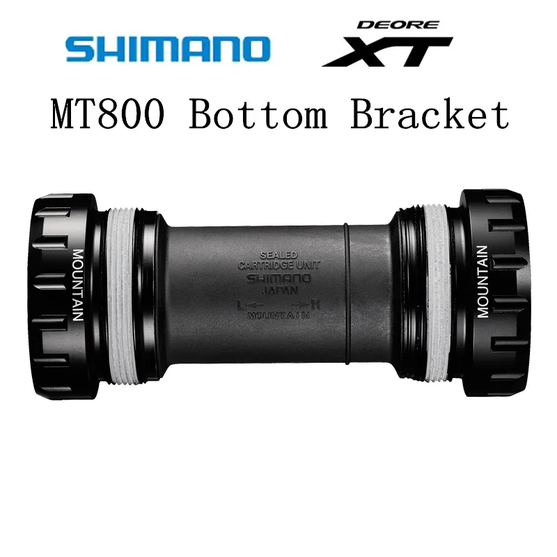 

Shimano DEORE XT SLX Bottom Bracket SM BB MT800 Hollowtech II Mountain Bike Bottom Bracket 68/73mm MT800 Bottom Bracket MTB