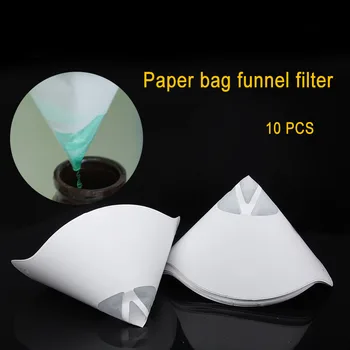 

10Pcs Disposable Thicken Paper Filter Funnel for Photon SLA UV 3D Printer Accessories GY88
