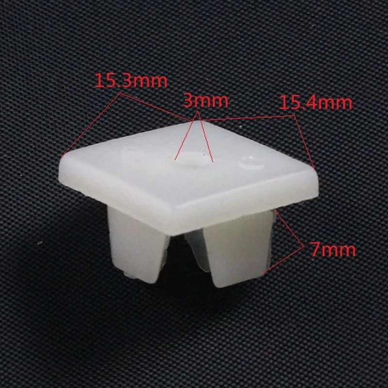 

375 Screw Nylon Grommet Nut Clip Snap In Retainer Fast wire Fasteners Klips Automotive Clips For Cars Body Fits Into 11.5mm Hole