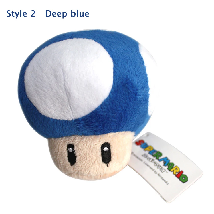 Super Mario Plush toys Dolls Figure 10 colors mushroom stuffed toy decorations super mario bros kids toys - Цвет: 2