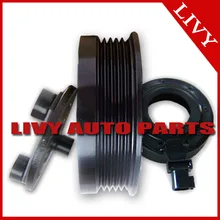 VS16 муфты компрессора кондиционера для автомобиля Ford C-MAX Focus II VOLVO C30 S40 V50 2003-2007 3M5H-19D629-PA 6C1H-19497-AA 3M5H-19497-AC