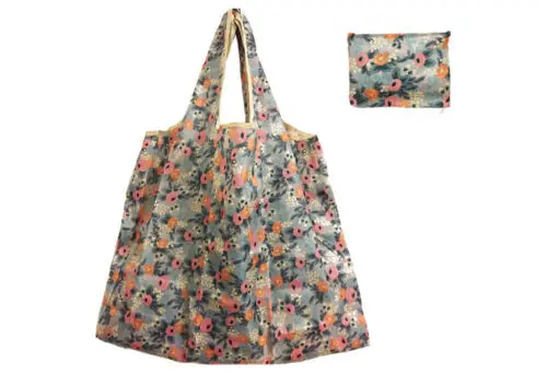 Новые женские складные перерабатываемая сумка для покупок эко многоразовая сумка для покупок с короткими ручками Сумка с цветочным рисунком фрукты овощи Бакалея - Цвет: 8