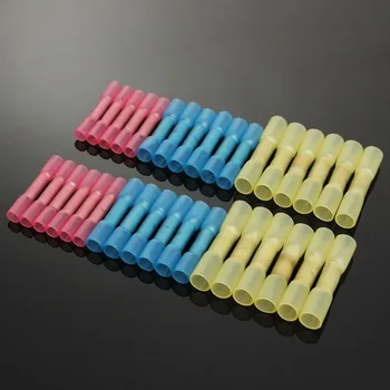 

New High Quality 125 pcs / pcs 3 colors Heat Shrink Wiring Crimp Terminal Connector Crimp Terminal