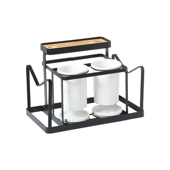 

Nordic wrought iron kitchen knife holder multi-function kitchen knife chopsticks chopsticks storage rack WY7061042