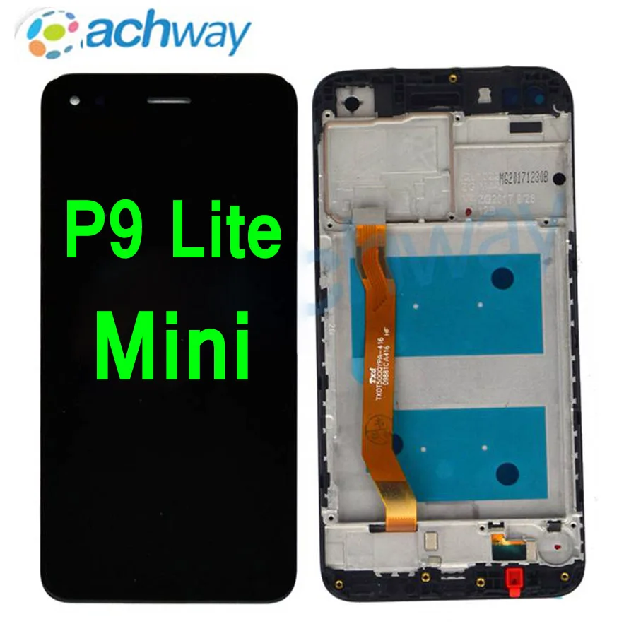 

NEW Screen Huawei P9 lite mini LCD DIsplay Touch Screen Digitizer Assembly SLA-L22 LCD +Frame Replacement HUAWEI P9 Lite Mini