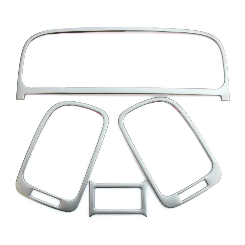 

Stainless Steel Interior Upgrade Air Condition outlet decoration circle cover For Volkswagen VW POLO 2015