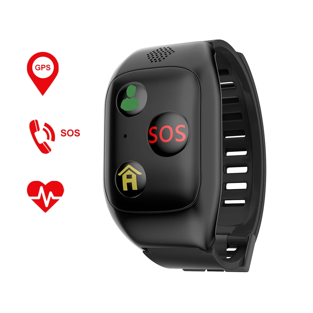 Умные наручные часы для пожилых людей с gps SOS Bluetooth sim картой TF смарт браслет IOS Android