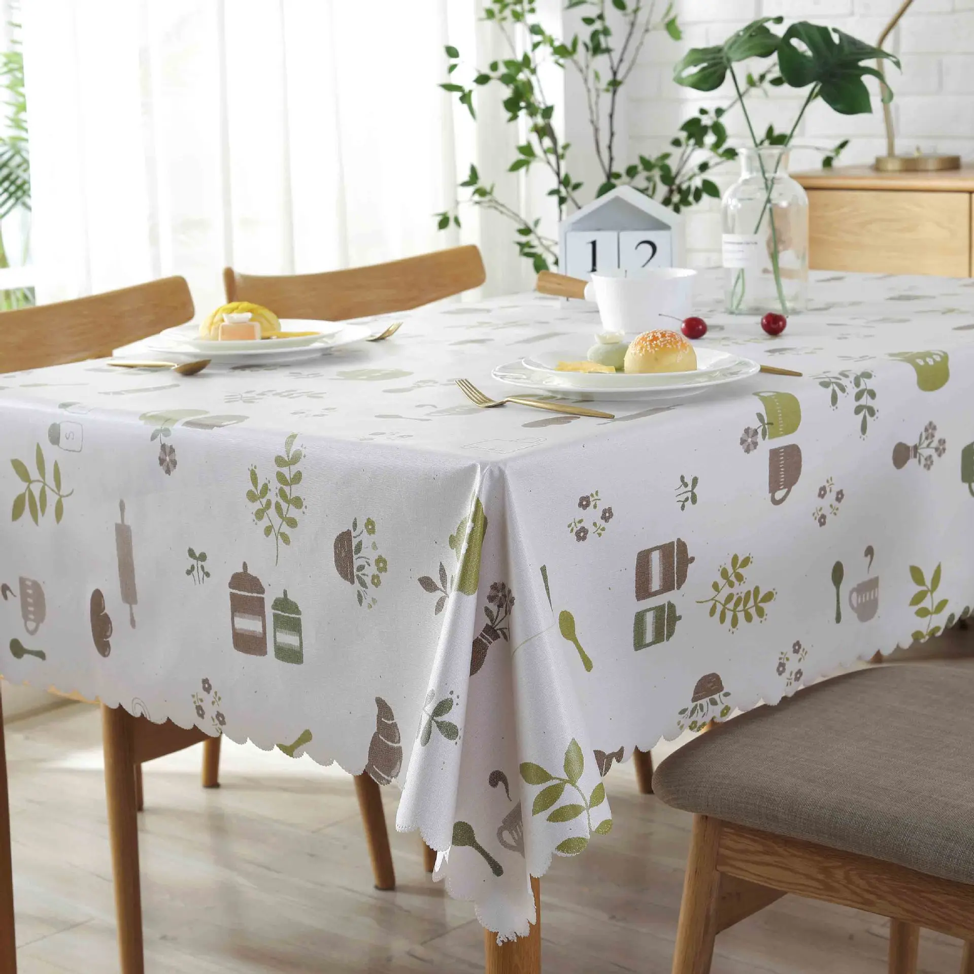 

PVC Tablecloth Waterproof Table cloth wedding Kitchen Table Cover Nappe Table cloth Rectangular Mantel tafelkleed