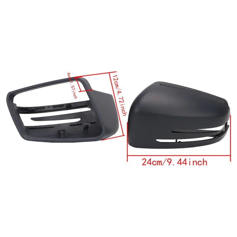 Крышки зеркала заднего вида + сигнальная лампа для Mercedes Benz W204 W221 2009 2014 C300 C350 S350 S450