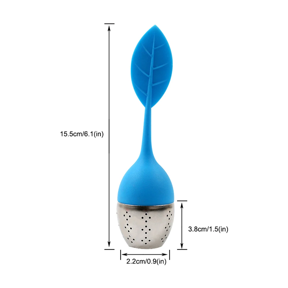 1 шт многоразовый пищевой безопасный ситечко для чая креативный силиконовый держатель для заварки чайных листьев Фильтр для кофе и чая инструмент для заварки чая кухонный гаджет