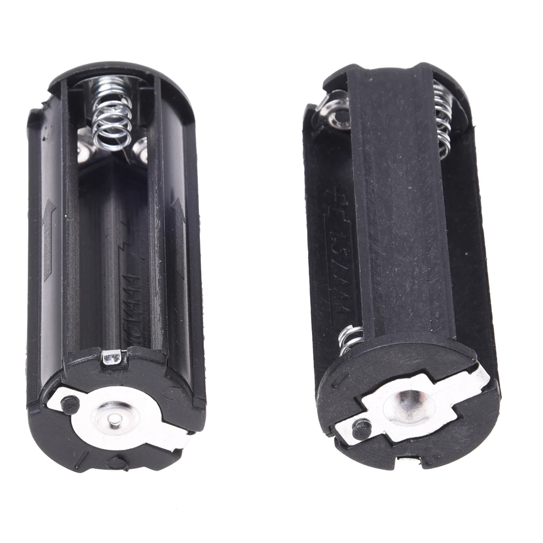 Комплект из 2 предметов черный Батарея держатель для 3x1 5 V AAA батареи фонарик