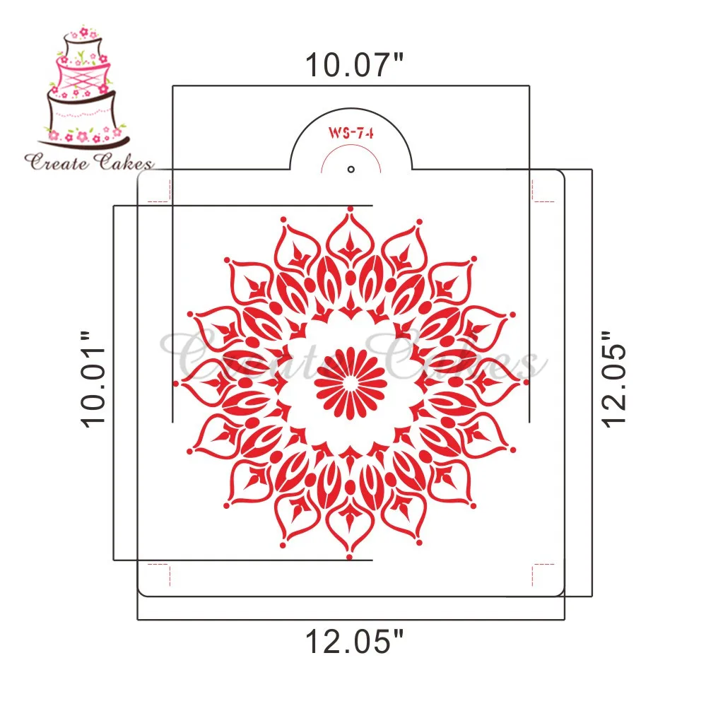Трафарет для Diy скрапбукинга настенный трафарет пластиковый трафарет для Настенная Наклейка стена Кондитерские инструменты для украшения торта инструмент для украшения