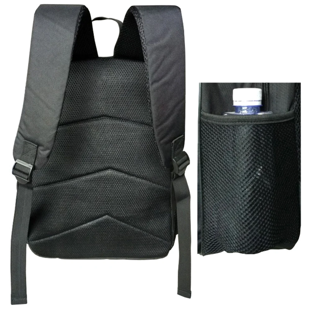 الأزياء DJ Marshmello المطبوعة كبير قدرة السفر حقيبة مدرسية للجنسين على ظهره