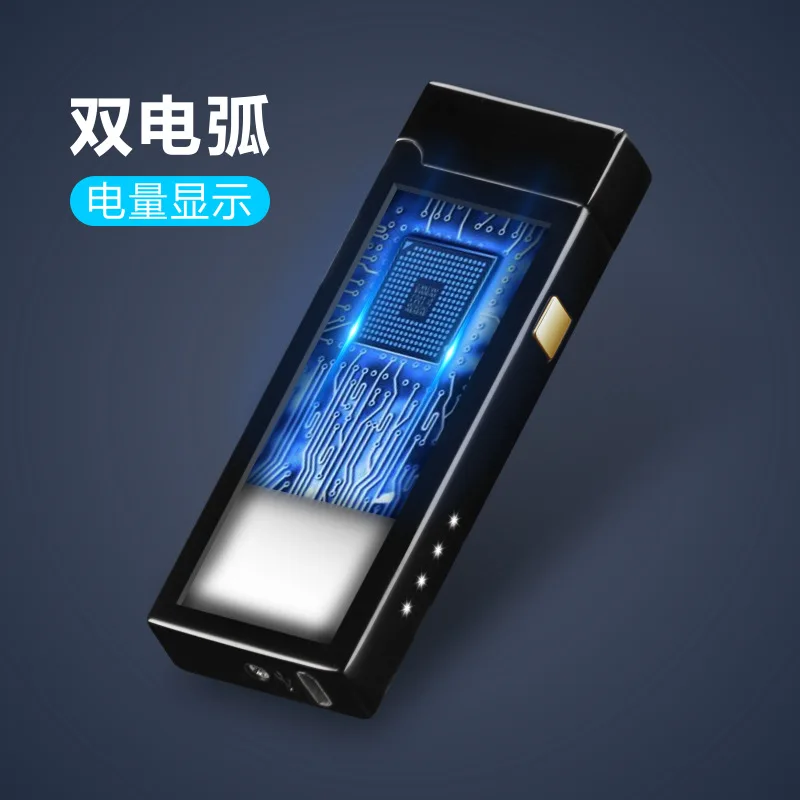 Новинка 2018 мини двухдуговая плазменная Зажигалка Eelctronic USB зажигалки
