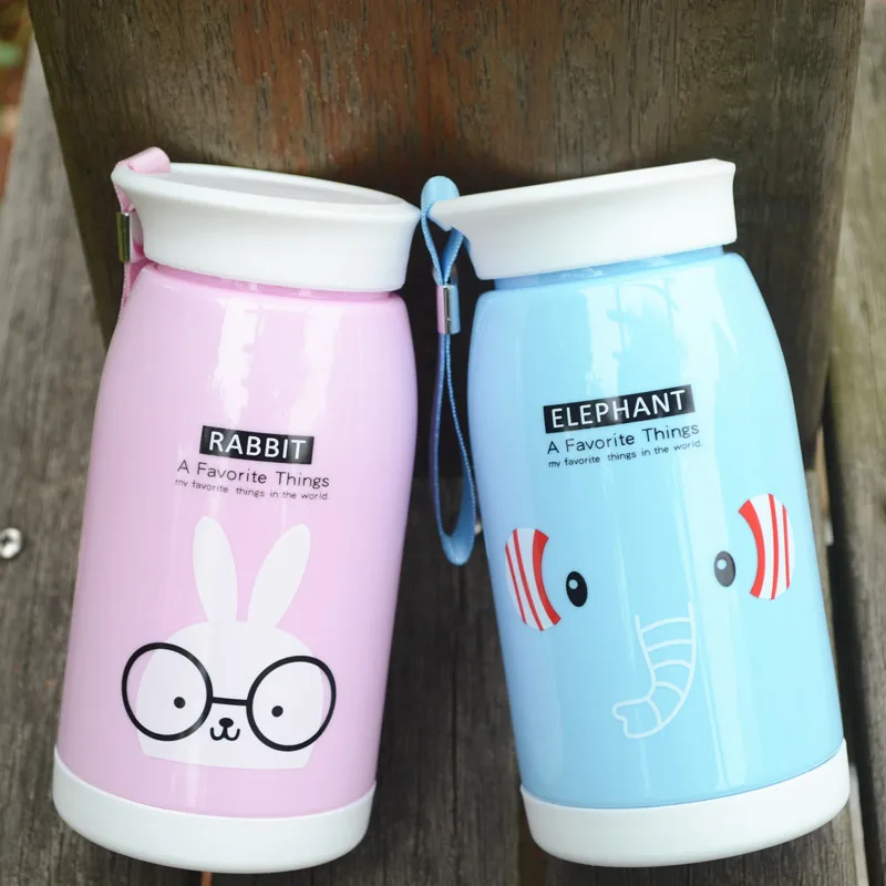 Креативная мультяшная животная пластиковая бутылка my drink bottle 480 мл пластиковый