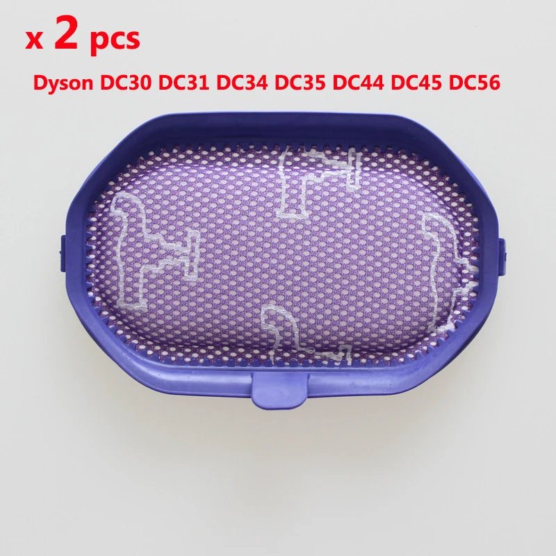 

2 pcs Pre-Filter for Dyson DC30 DC31 DC34 DC35 DC44 DC45 DC56 Animal DC44 Digital Slim Vacuum Cleaner Parts HEPA Filters