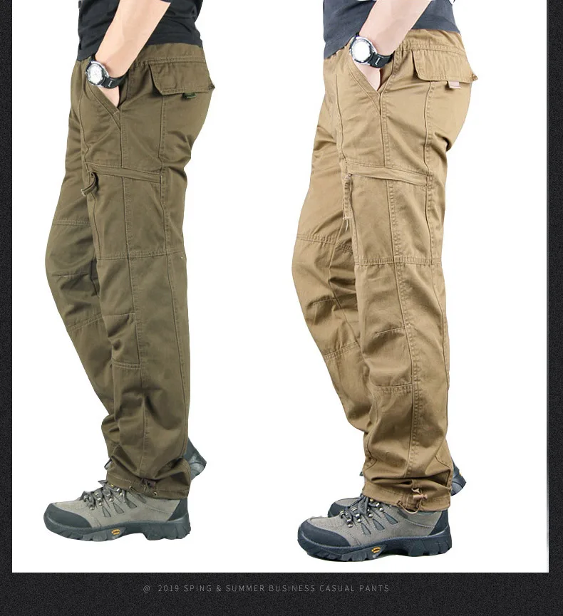 Осень лето тактические брюки мужские уличные брюки повседневные военные брюки карго мужские брюки Tacticos Para Hombre