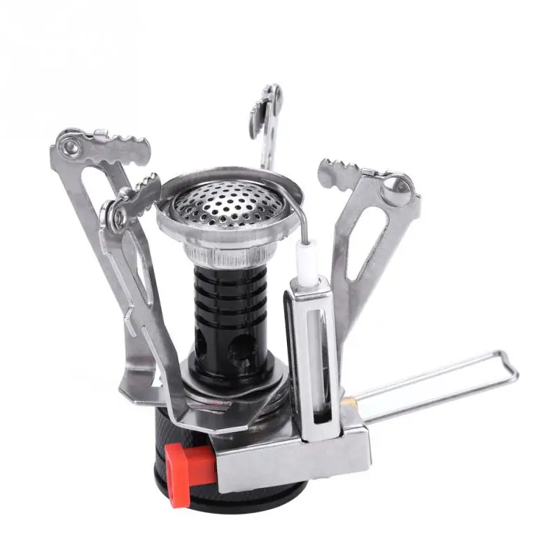 Outdoor mini Burner Integrated Electronic Ignition Portable Picnic Stove