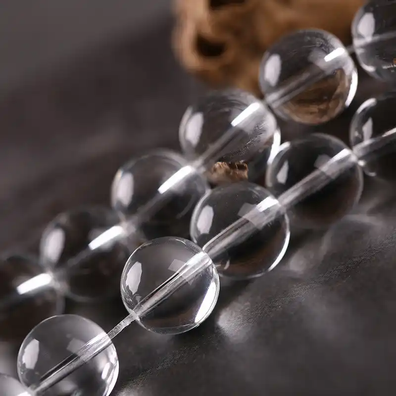 4--16mm Crystal transparent glossy beads diy jewelry accessories glass beads