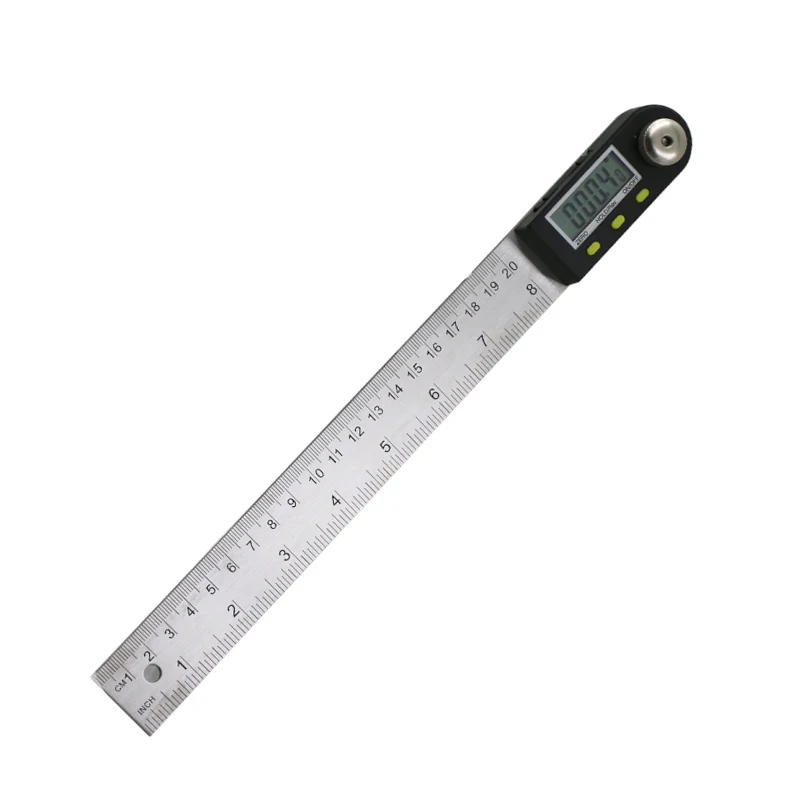 

200mm Digital Protractor Inclinometer Goniometer Level Measuring Tool Electronic Angle Gauge Stainless Steel Angle Ruler