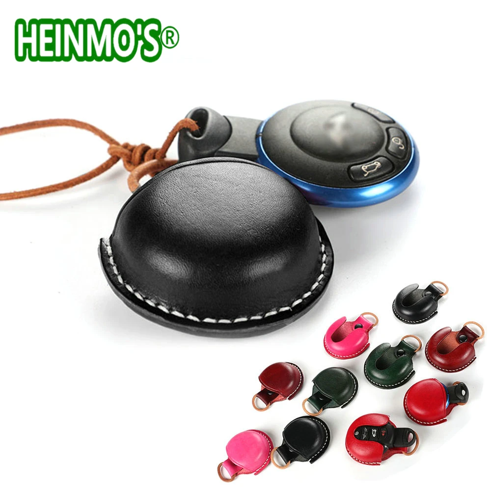 ( R ) For Mini Cooper Accessories Genuine Leather Car Key Case Bag Cover For Mini Cooper Countryman R55 R56 R57 R60 F54 F55 F56 F57 (10)