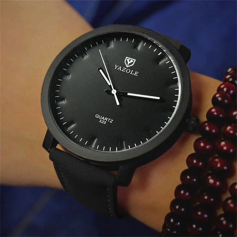YAZOLE модные кварцевые часы для мужчин лучший бренд класса люкс Известный наручные часы для мужчин часы мужские наручные часы Relogio Masculino
