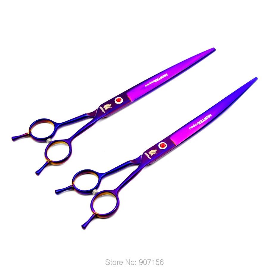 

8.5 inch HT9163 inch sharp dog grooming scissors high quality pet scissors straight curved shear for cat hair tijeras