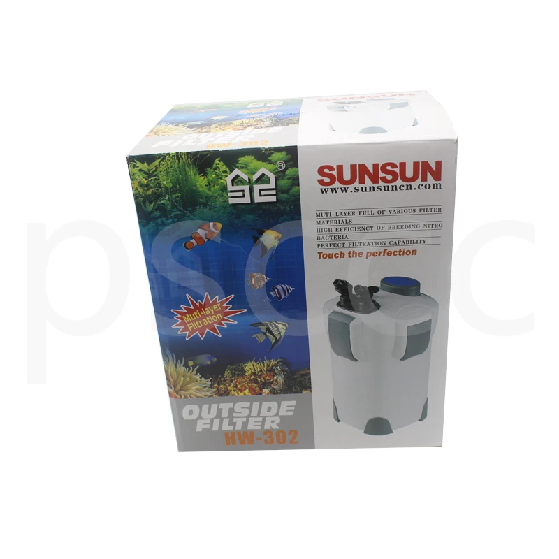 Фильтр для аквариума SUNSUN биохимический фильтр HW302 HW303A HW303B HW304A рыб использования в