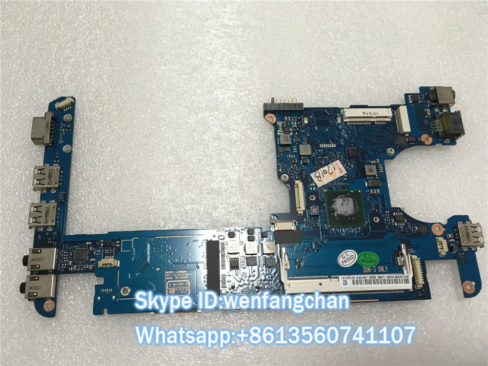Для серии NC110 интегрированная SR0DB N2600 CPU DDR3 Материнская плата ноутбука BA92 09673A 100%