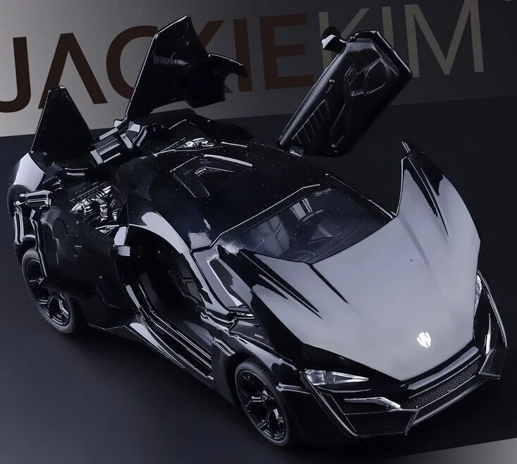 Lykan Hypersport модель автомобиля высокое качество сплав литой металл автомобили коллекция игрушек