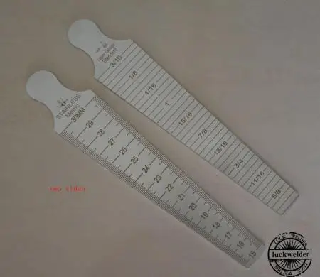 Конус Сварка Манометр избыточного 15-30 мм Тесты локтевой Сварщик Инспекция дюймовый и метрика