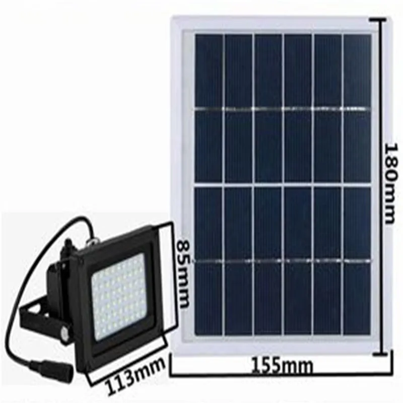Movido a Energia Holofotes ao ar Segurança à Prova de Água Conduziu a Luz de Inundação Lumen para Casa Solar Levou Holofote Livre Lâmpada 400 Jardim Gramado Piscina 54 - 9 Lâmpadas solares