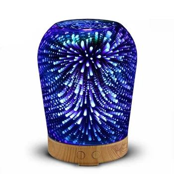

Air Humidifier Aroma Diffuser Aromatherapy Essential Oil Ultrasonic Mist Maker Diffuser with Colorful Night Lamp for home