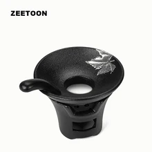 Черный дзен бутик ручной работы инкрустированные оловянные кленовые листья грубая Керамическая пиала Комплект фильтров фильтры для кофе кунг-фу чайный набор домашнего декора