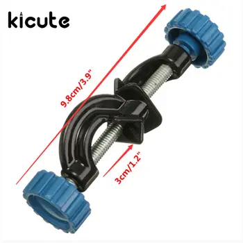 

KiCute Lab Stands DoubleTop Metal Grip Supports Right Angle Clip Wire Clamps Holder Chemistry Laboratory Clamp Office Supplies