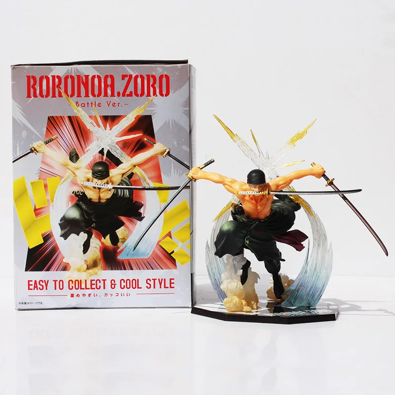 Японское аниме One Piece Roronoa Zoro 17 см фигурка Banpresto новинка в коробке бесплатная