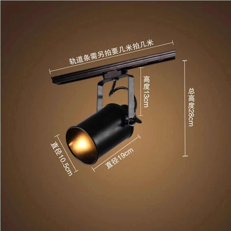 Us 95 0 Vintage Track Lighting Lights Dining Room Ceiling Iron Slide Rail Led E27 In From On Aliexpress Us 95 0 Vintage Track Lighting Lights Dining Room Ceiling Iron Slide Rail Led E27 In From On Aliexpress