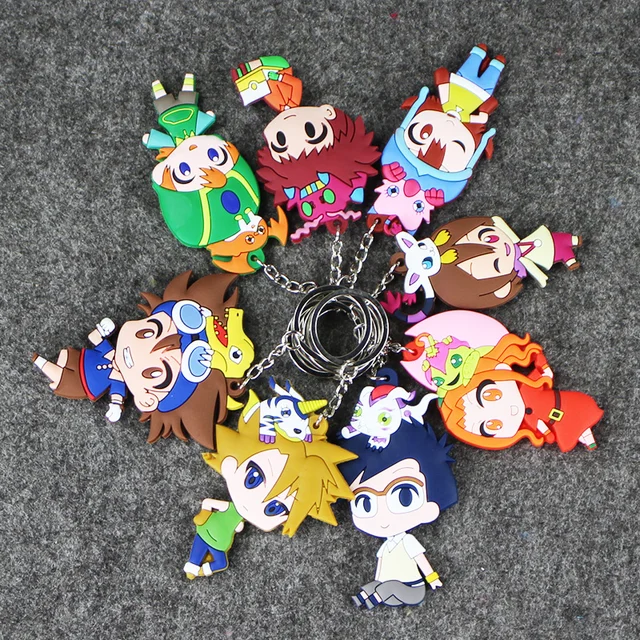 Llaveros de los personajes de Digimon (8cm) Digimon