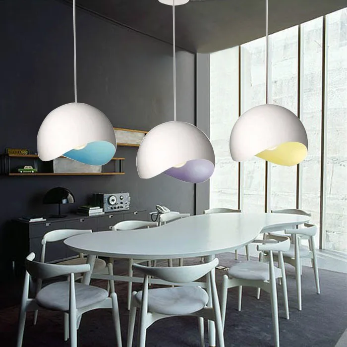 

30CM Creative fashion pendant lamp shade modern restaurant bar single head personalized art lighting bedroom