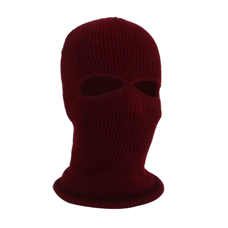Windproof Bicycle Face Mask Thermal Balaclava Hat Prevent frostbite Headwear Outdoor Winter Skiing Sportswear Accessories - Цвет: R