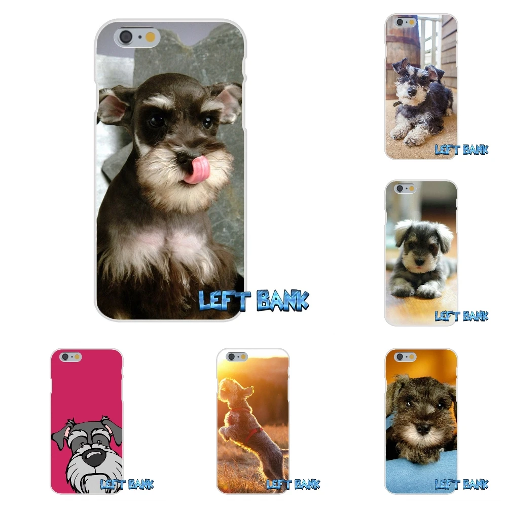 Schnauzer Puppy Dog Мягкий Силиконовый ТПУ прозрачный чехол для Huawei P Smart Mate Honor P8 P9 P10 P20 Lite