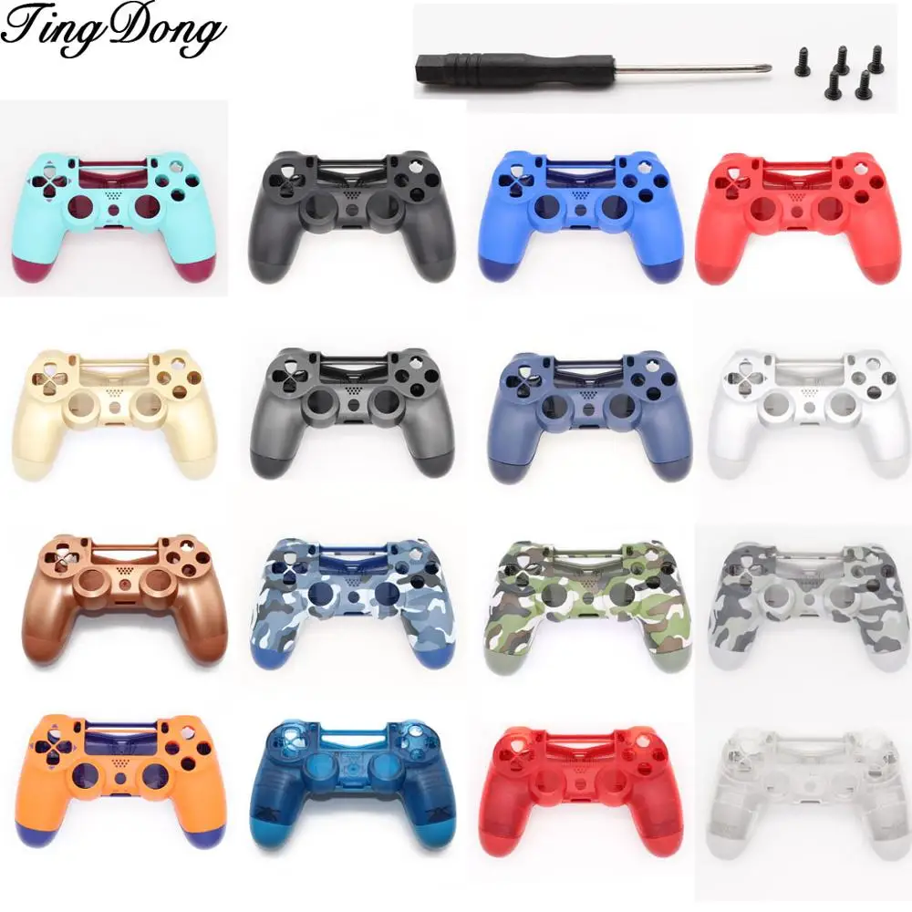 Чехол для PS4 Pro 4 0 с камуфляжным контроллером сменный корпус чехол Playstation Dualshock JDS 040 JDM Gen 2 V2|Чехлы| |