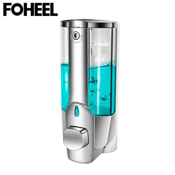 

FOHEEL liquid soap dispenser wall mounted dispenser for hand soap shampoo liquid dispenser hotel bathroom dispensador de jabon
