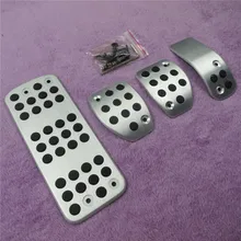 DEE Car Gas Foot Rest Modified Pedal Pad Plate for PEUGEOT 207 301 307 208 2008