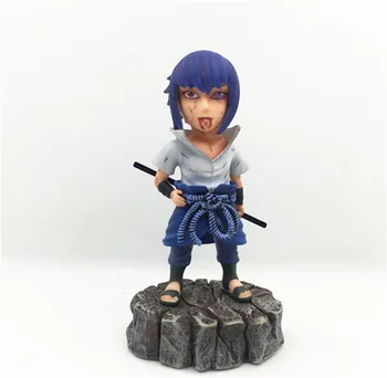 

Anime Naruto Shippuden Uchiha Sasuke Sharingan Ver PVC Action Figure Collectible Model Toys