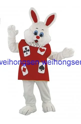 

High quality EVA Material Helmet Las Vegas Rabbit Mascot Costumes Unisex cartoon Apparel Cosplay Custom made Adult Size 152