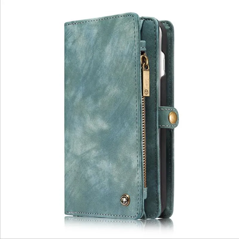 

Genuine Leather Flip Case For iPhone 7 Plus Pouch Bags Vintage Wallet Purse Cell Phone XR 6.1 inch XS Max 6.5 inch iPhone series