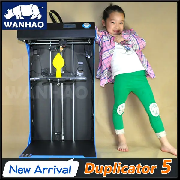 2015 wanhao newest 3d printer duplicator 5S large size industry level