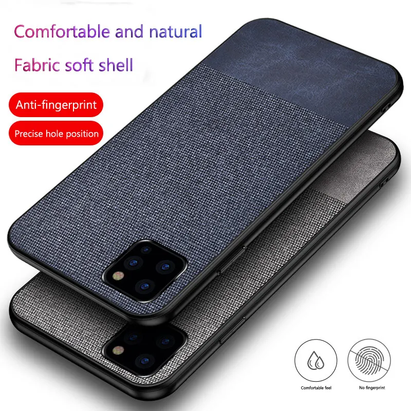 Чехол для iPhone 11 Pro Max 11Pro X XR XS с защитой от отпечатков пальцев ударопрочный