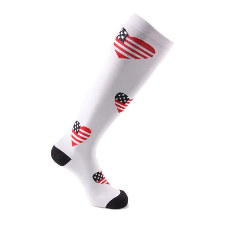 Compression Socks Men& Women Fit Running,Nurses, Flight Travel& Maternity Pregnancy- Boost Stamina, Executive Length Fancies - Цвет: M-1 pairs